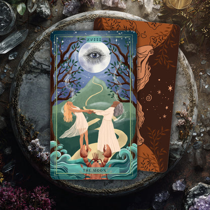 Earth Woman Tarot Card Deck with Guidebook |  Feminine Earth Magic