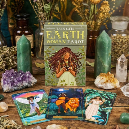 Earth Woman Tarot Card Deck with Guidebook |  Feminine Earth Magic
