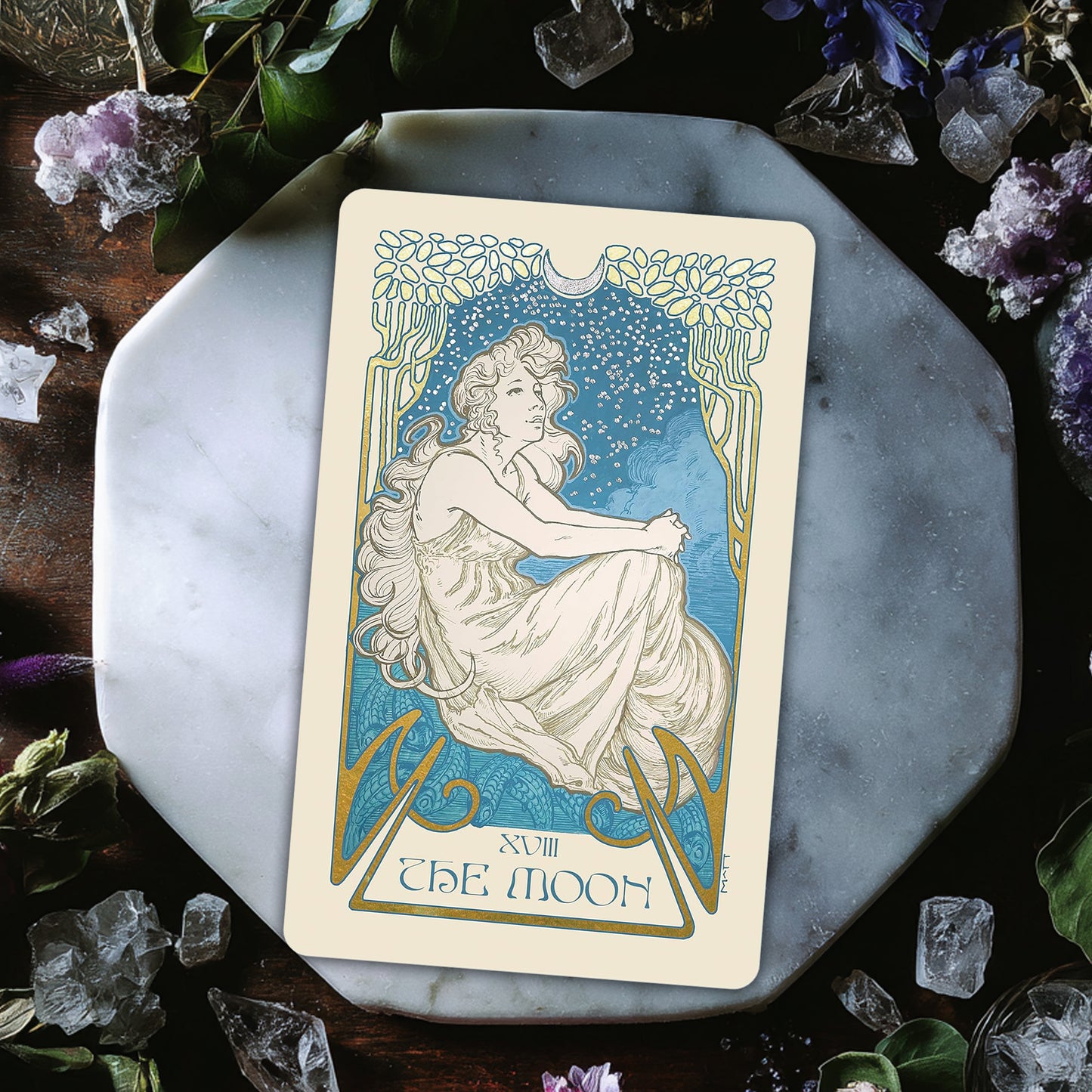 Ethereal Visions Illuminated Tarot Deck - 80 Cards Deck & Expanded Guidebook