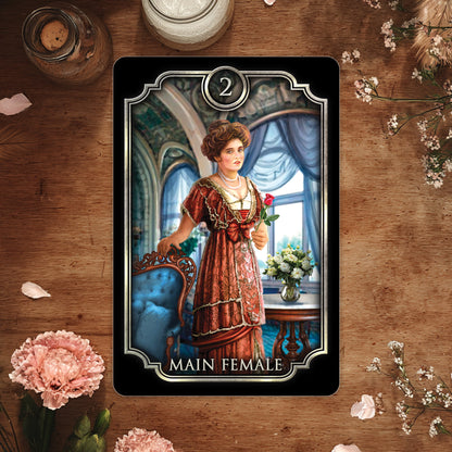Fin de Siècle Kipper Deck and guidebook: 39 traditional German fortune telling cards