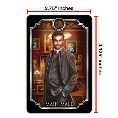 Fin de Siècle Kipper Deck and guidebook: 39 traditional German fortune telling cards
