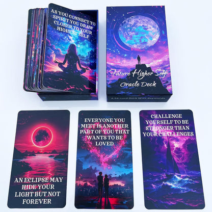 Future Higher Self Oracle: 56 Oracle Card Deck, Guide On Your Life's Journey