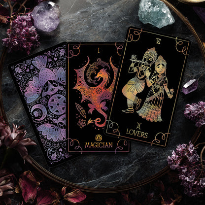 Folklore Tarot – 78 Card Mythology Tarot Deck with Guidebook