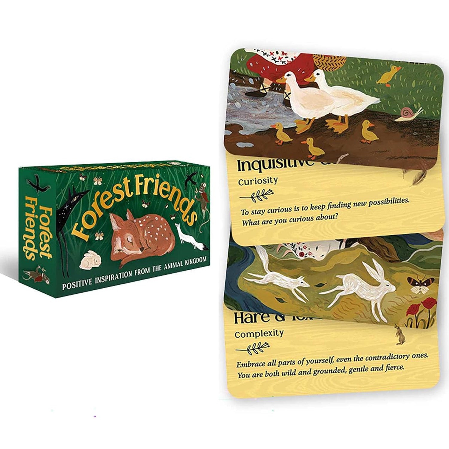 Forest Friends Mini Oracle Deck: Positive inspiration from the animal ...