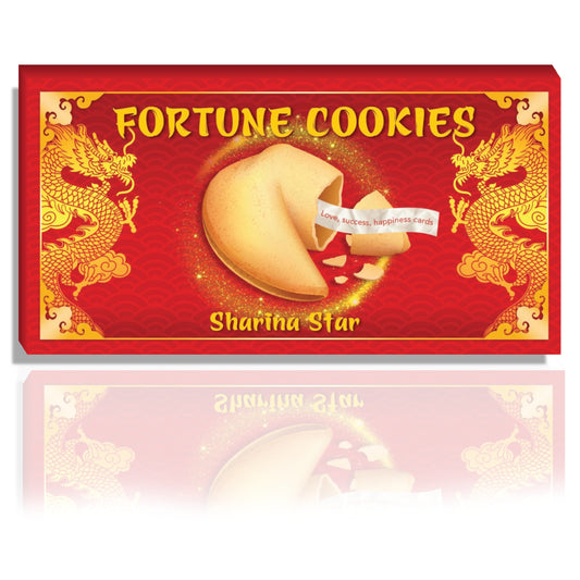 Fortune Cookies: 40 Mini Inspiration Oracle Cards of Love, Success, Happiness messages