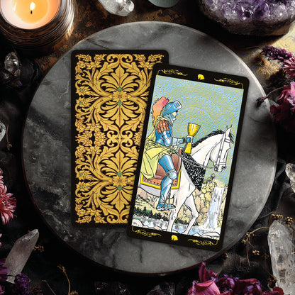 Golden Universal Tarot Deck & Guidebook
