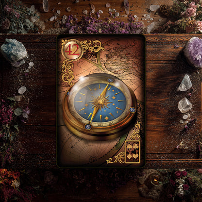 Gilded Reverie Lenormand Expanded Edition: 47 Gilded Cards & Guidebook