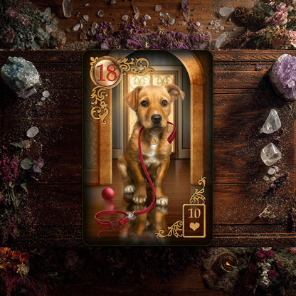 Gilded Reverie Lenormand Expanded Edition: 47 Gilded Cards & Guidebook