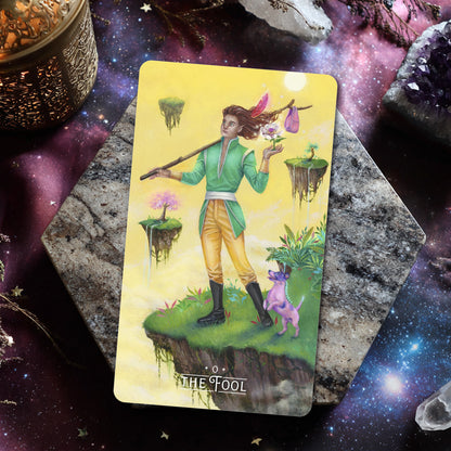 Galactic Star Tarot Deck - Modern 78-Card Tarot Deck Designed for Starseeds, Cosmic Seekers, and Intuitive Readers