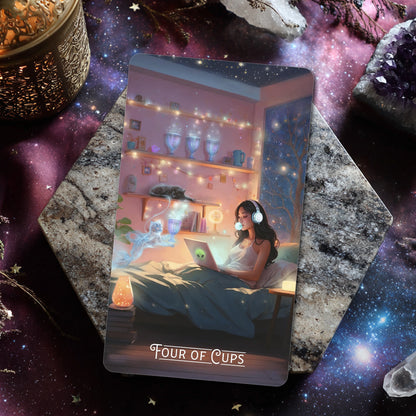 Galactic Star Tarot Deck - Modern 78-Card Tarot Deck Designed for Starseeds, Cosmic Seekers, and Intuitive Readers