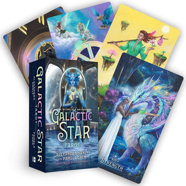Galactic Star Tarot: 78 Card Deck & Guidebook