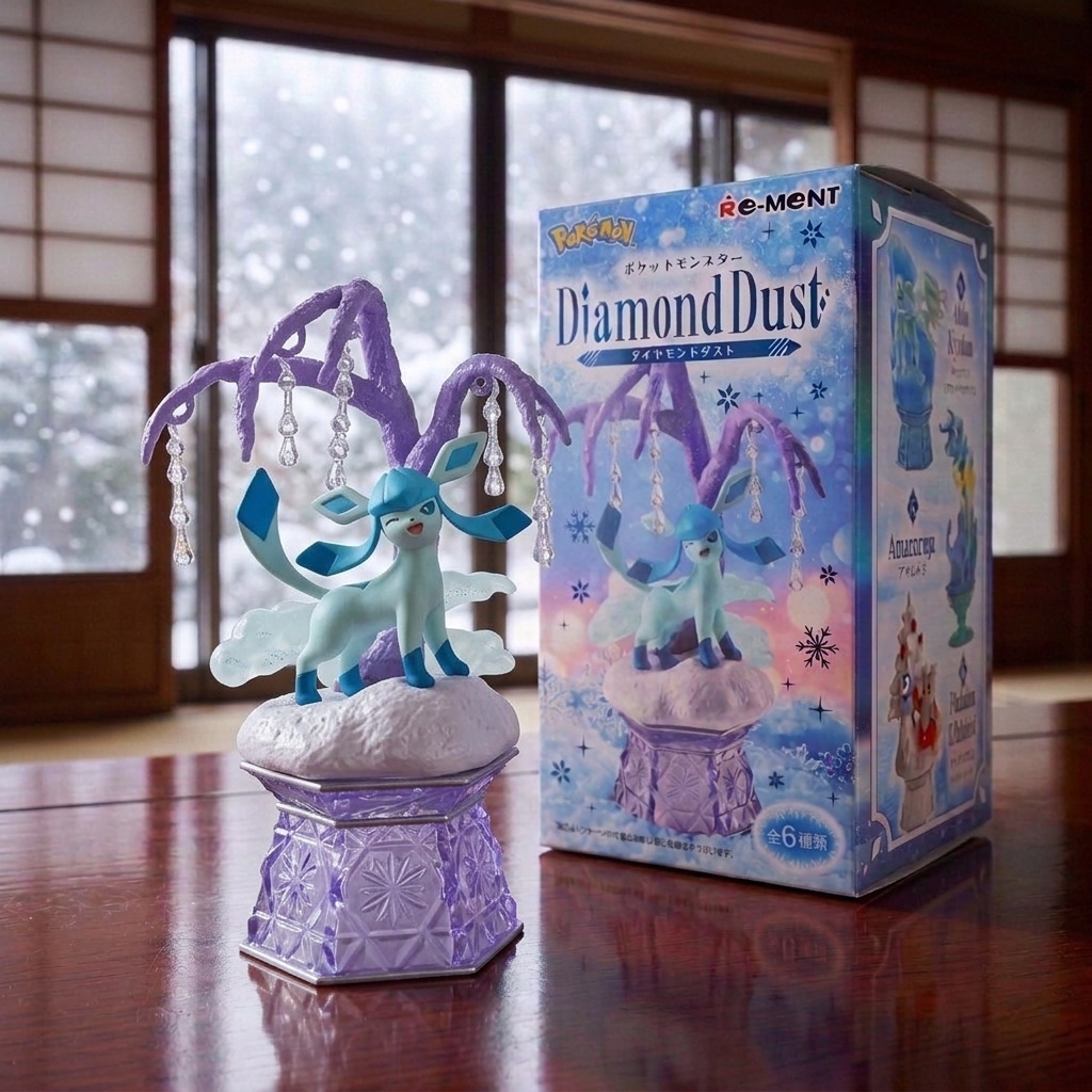 Re-ment Pokemon Diamond Dust Collectible Figures