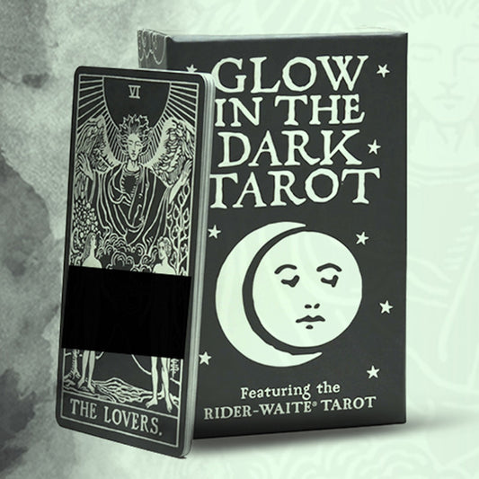 Glow In The Dark Tarot: 78 Tarot Card Deck & Guidebook