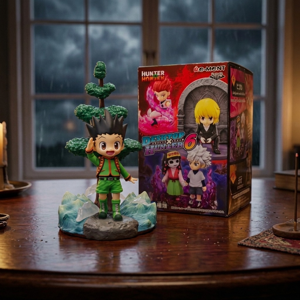 Re-ment HUNTERxHUNTER DesQ Desktop Hunter 6 Collection