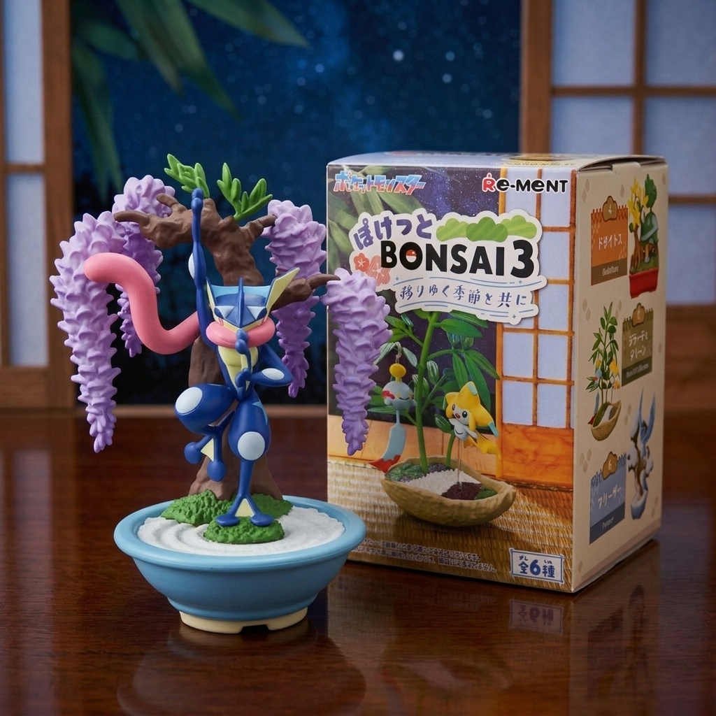 Re-ment Pokemon Pocket Bonsai 3 - With The Changing Seasons Collectible Figures