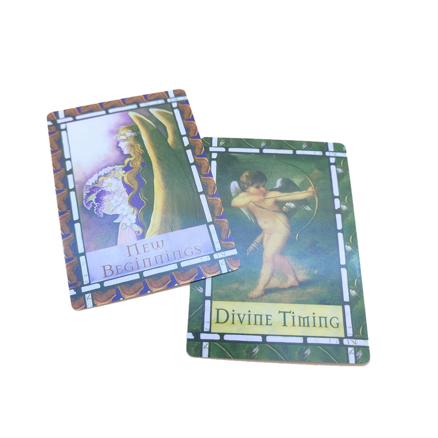 Healing With The Angels Oracle (small reprint version): 44 Oracle Cards & pdf guide -Doreen Virtue