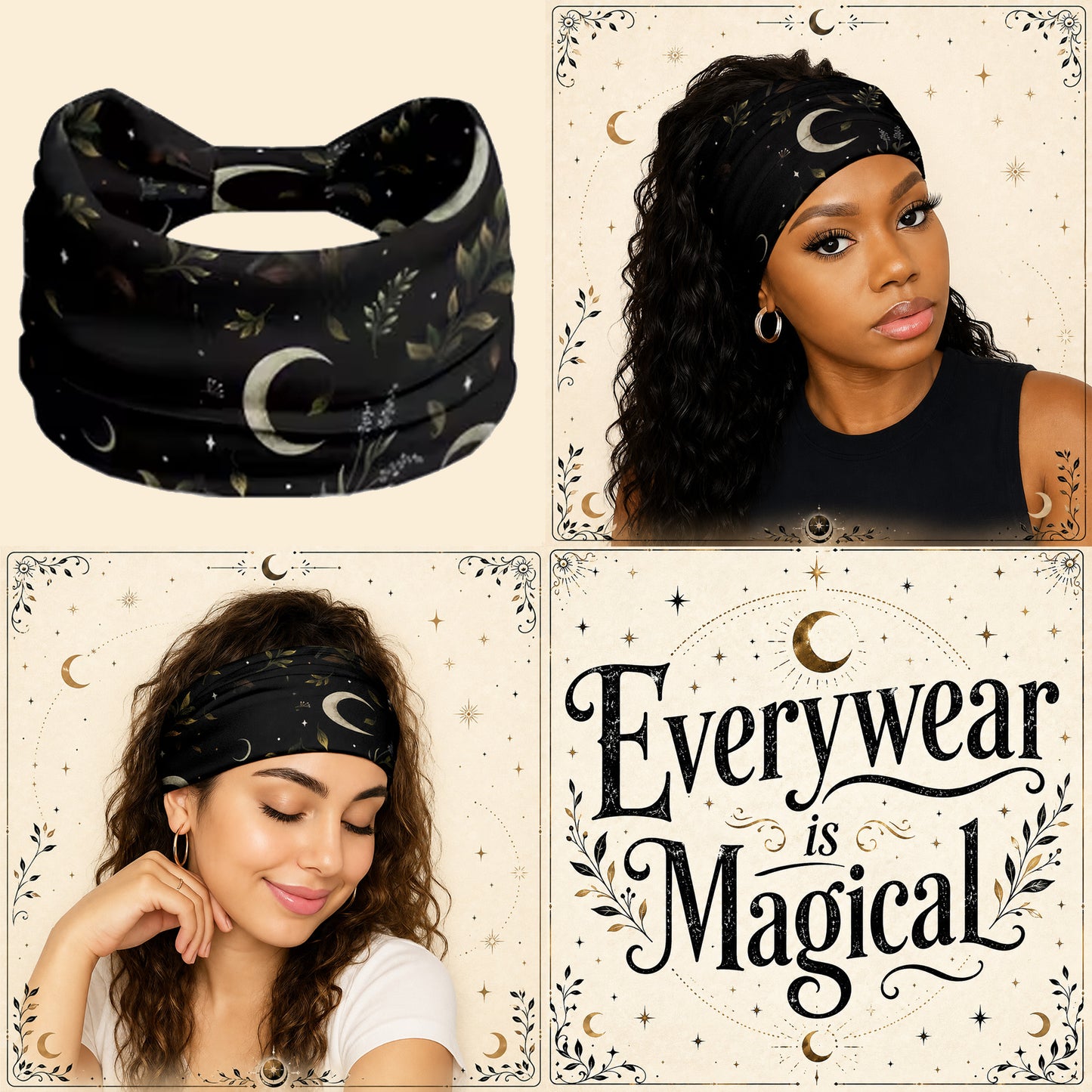 Crescent Moon Headband - Everywear is Magical