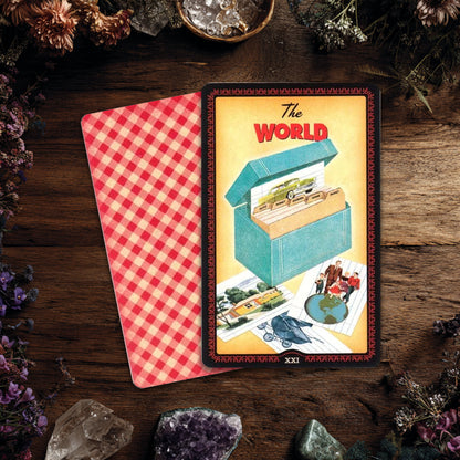 The Housewives Tarot- Retro Domestic Divination Kit | Cards & Guidebook