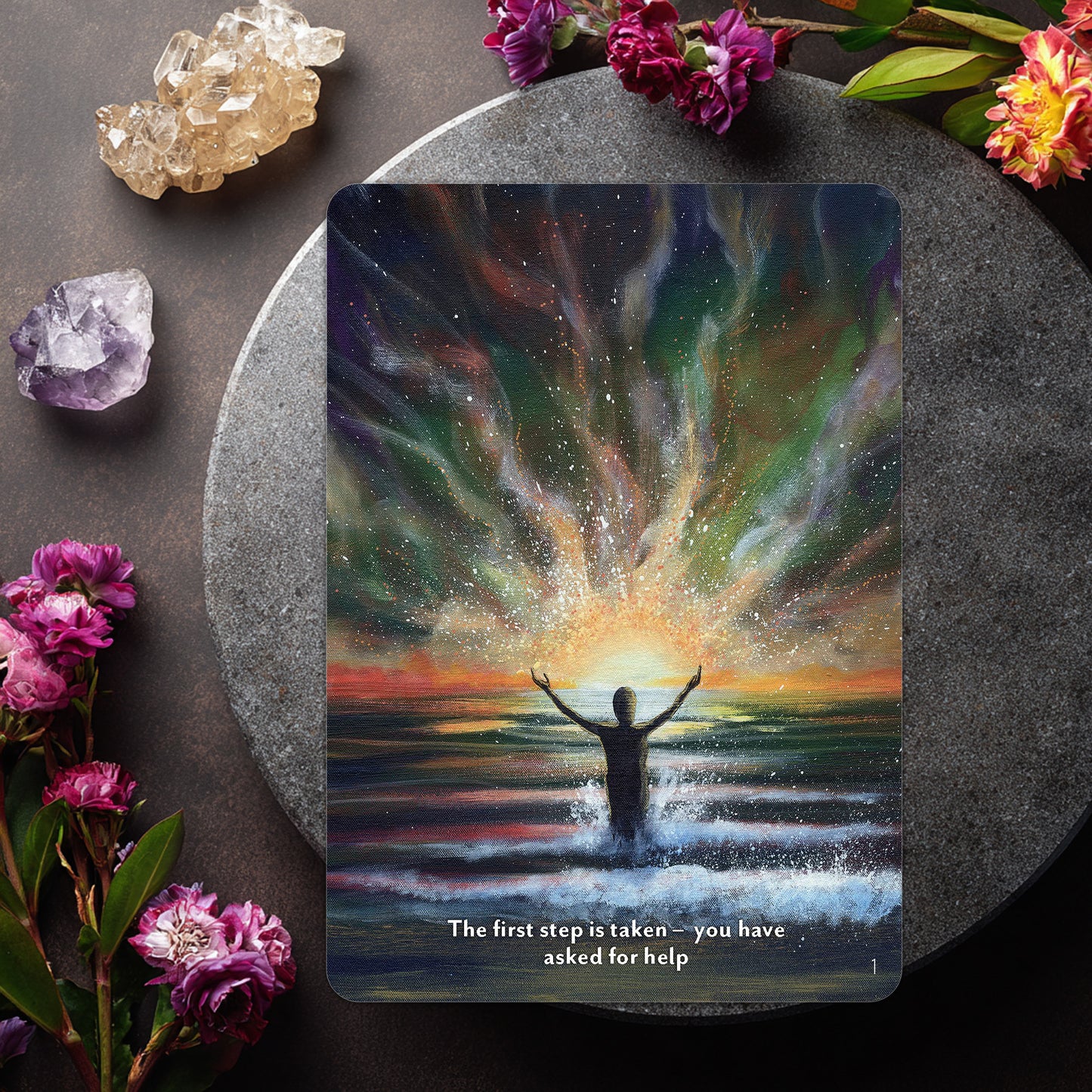 The Healing Spirits Oracle: 48 Oracle Cards & Guidebook