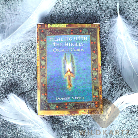 Healing With The Angels Oracle (small reprint version): 44 Oracle Cards & pdf guide -Doreen Virtue