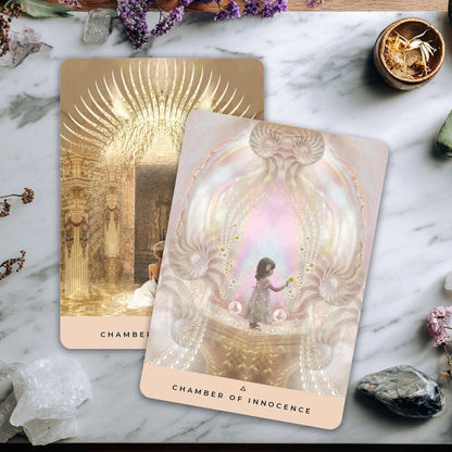 The Inner Temple Oracle Deck and Guidebook | Soul Wisdom & Spiritual Healing