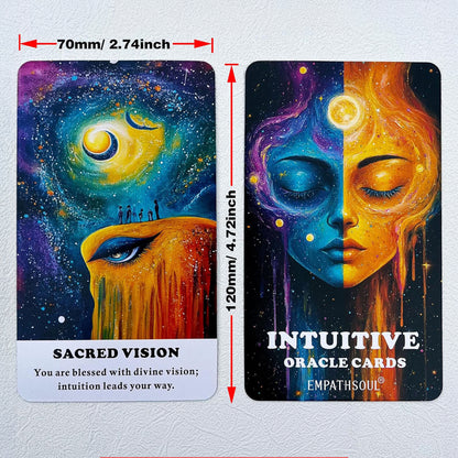Intuitive Oracle Cards: A 56 Oracle Card Deck with keywords