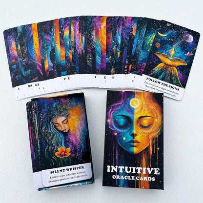 Intuitive Oracle Cards: A 56 Oracle Card Deck with keywords
