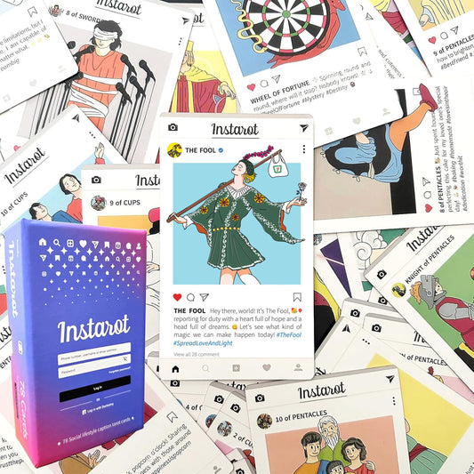 Instarot Tarot Deck: 78 Social Lifestyle Caption Tarot Cards