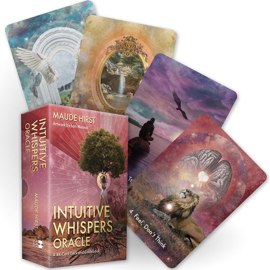 Intuitive Whispers Oracle: 44 Oracle Card Deck and Guidebook,