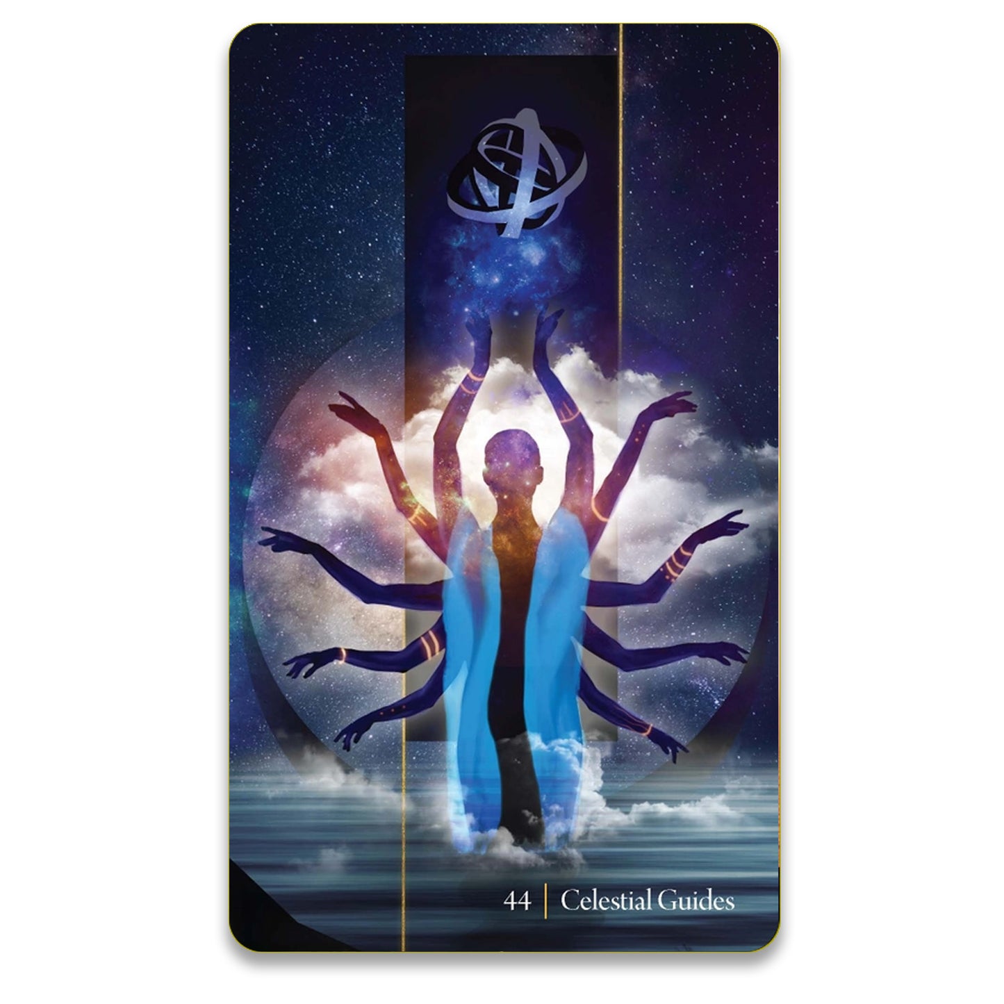 Lucid Dreaming, Lucid Living Oracle: 44 Gilded Oracle Card Deck & Guidebook