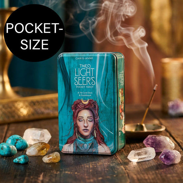 Pocket Light Seer's Tarot: Beautiful tarot cards in a Tin Box & Guidebook