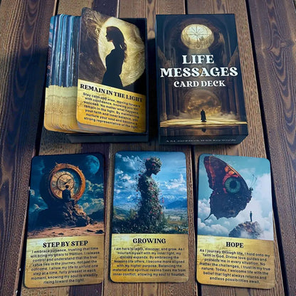 Life Messages Oracle: 54 Oracle Cards with Keywords and Messages