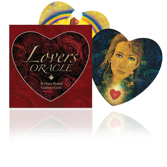 Lover's Oracle: 45 Heart Shaped Oracle Card Deck for love readings