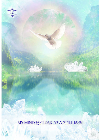 The Law of Positivism Healing Oracle: 50 Oracle Card Deck & Guidebook