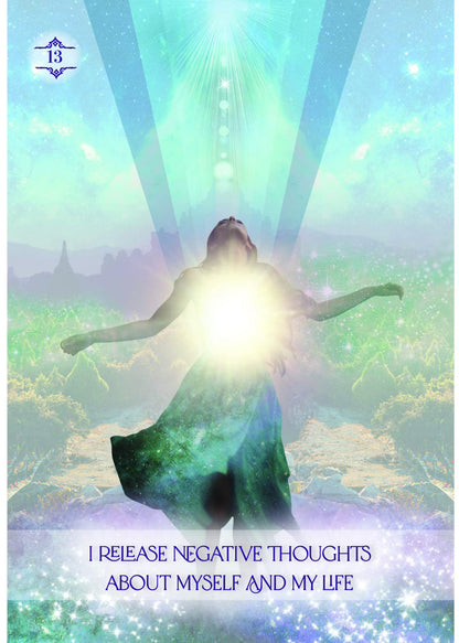 The Law of Positivism Healing Oracle: 50 Oracle Card Deck & Guidebook