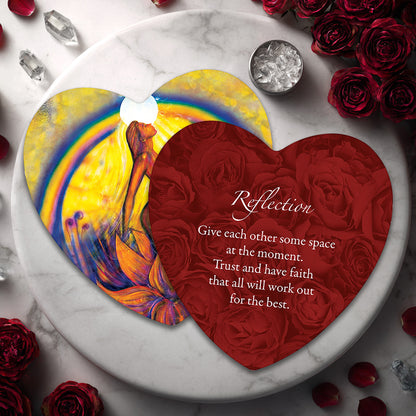 Lover's Oracle: 45 Heart Shaped Oracle Card Deck for love readings