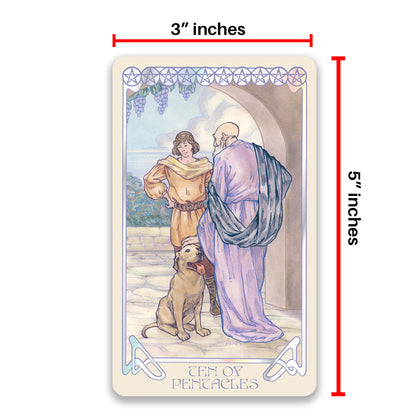 Ethereal Visions Tarot Luna Edition- 80 Cards and Guidebook