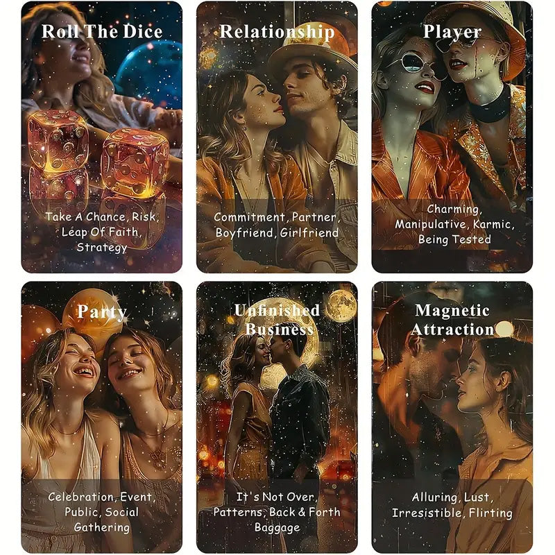 Love's Whisper Oracle: 52 Oracle Card Deck with Keywords