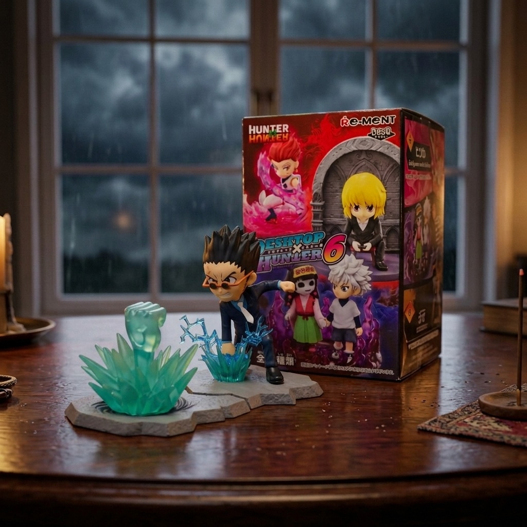 Re-ment HUNTERxHUNTER DesQ Desktop Hunter 6 Collection