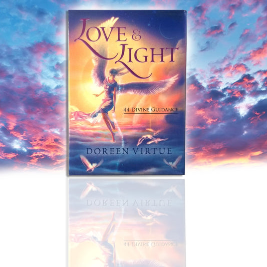 Love & Light Oracle Deck(small reprint version): 44 Oracle Cards and pdf guide -Doreen Virtue