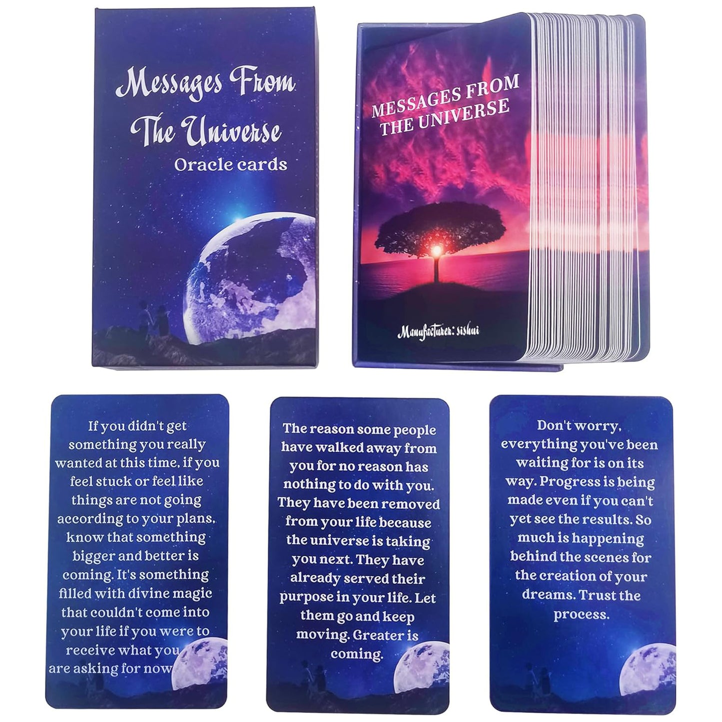 Messages from the Universe Oracle Cards: 54 Oracle Card Deck