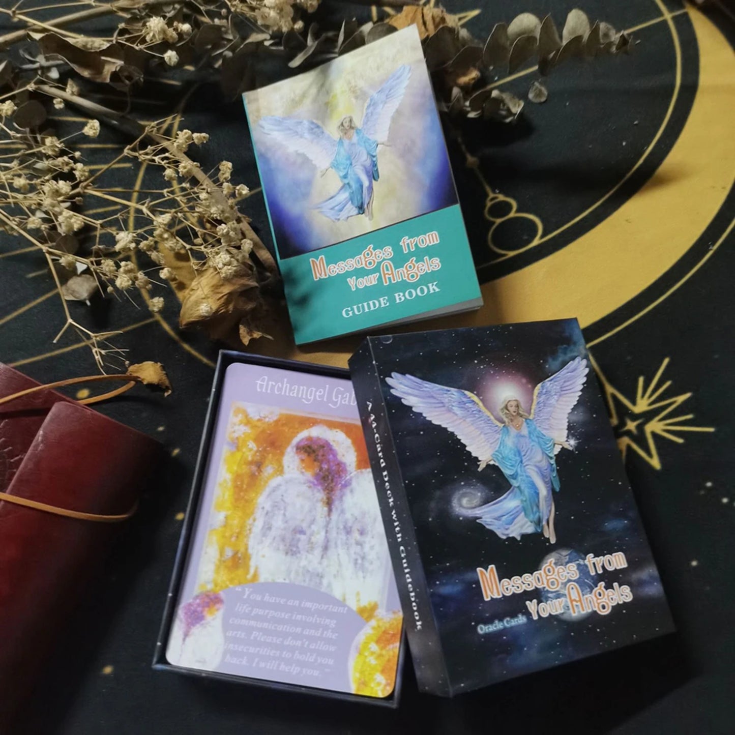 Messages From Your Angels Oracle Deck: 44 Oracle Cards & Guidebook by Doreen Virtue