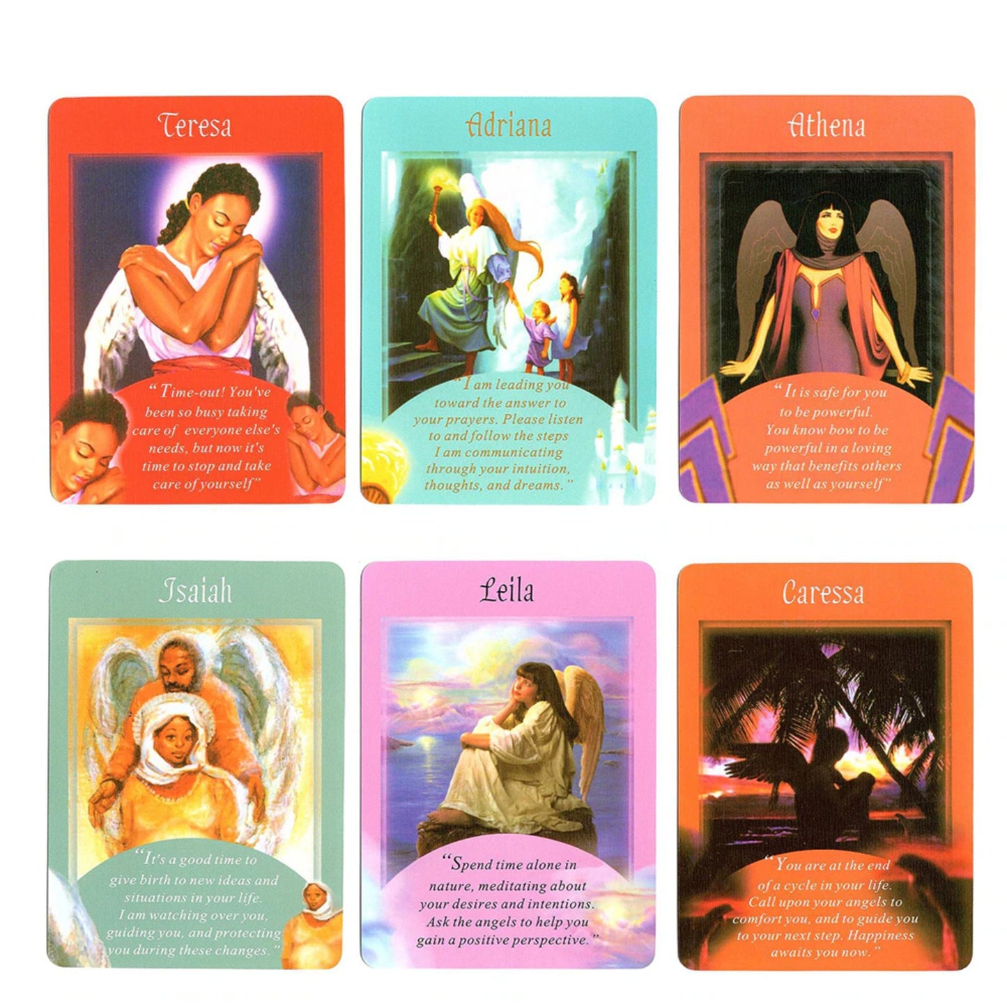 Messages From Your Angels Oracle Deck: 44 Oracle Cards & Guidebook by Doreen Virtue