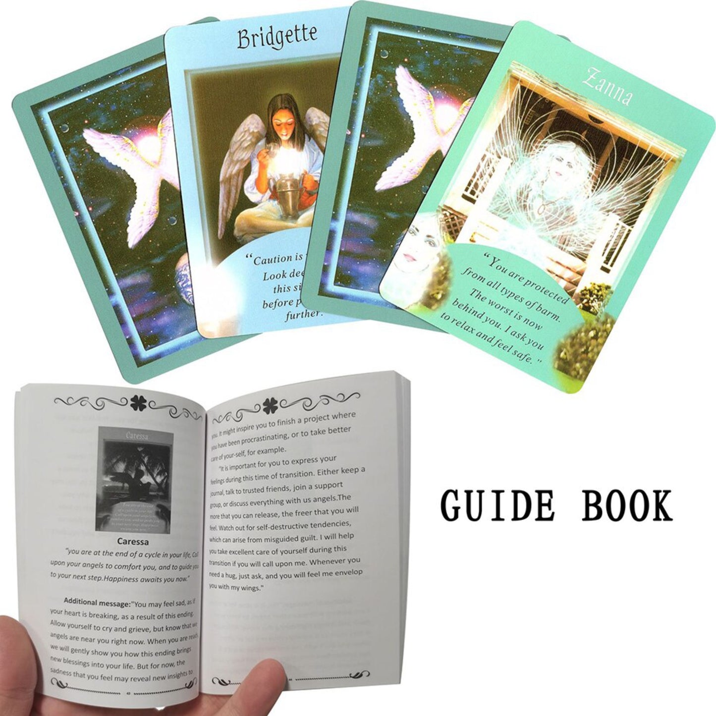 Messages From Your Angels Oracle Deck: 44 Oracle Cards & Guidebook by Doreen Virtue