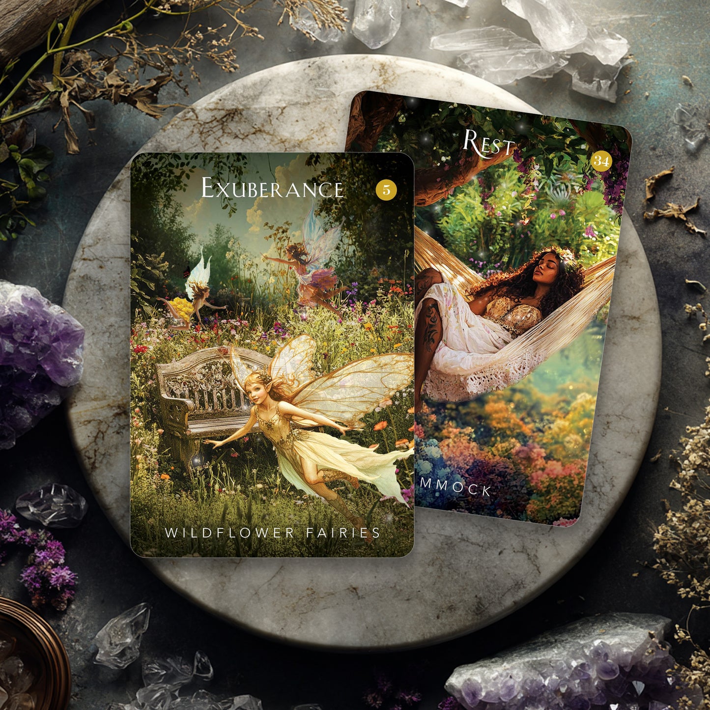 The Mystical Garden Oracle Deck & Guidebook