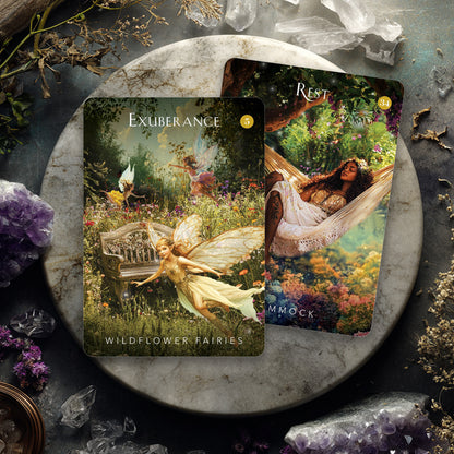 The Mystical Garden Oracle Deck & Guidebook