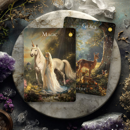 The Mystical Garden Oracle Deck & Guidebook