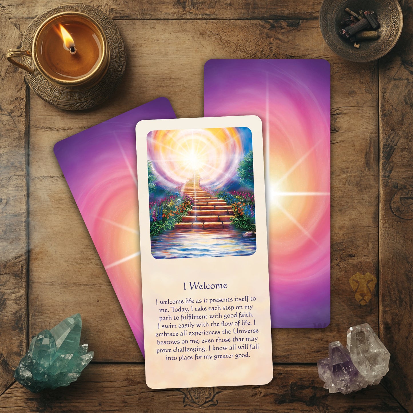 Messages of Life Oracle : 54 Oracle Card Deck of guidance & affirmation messages
