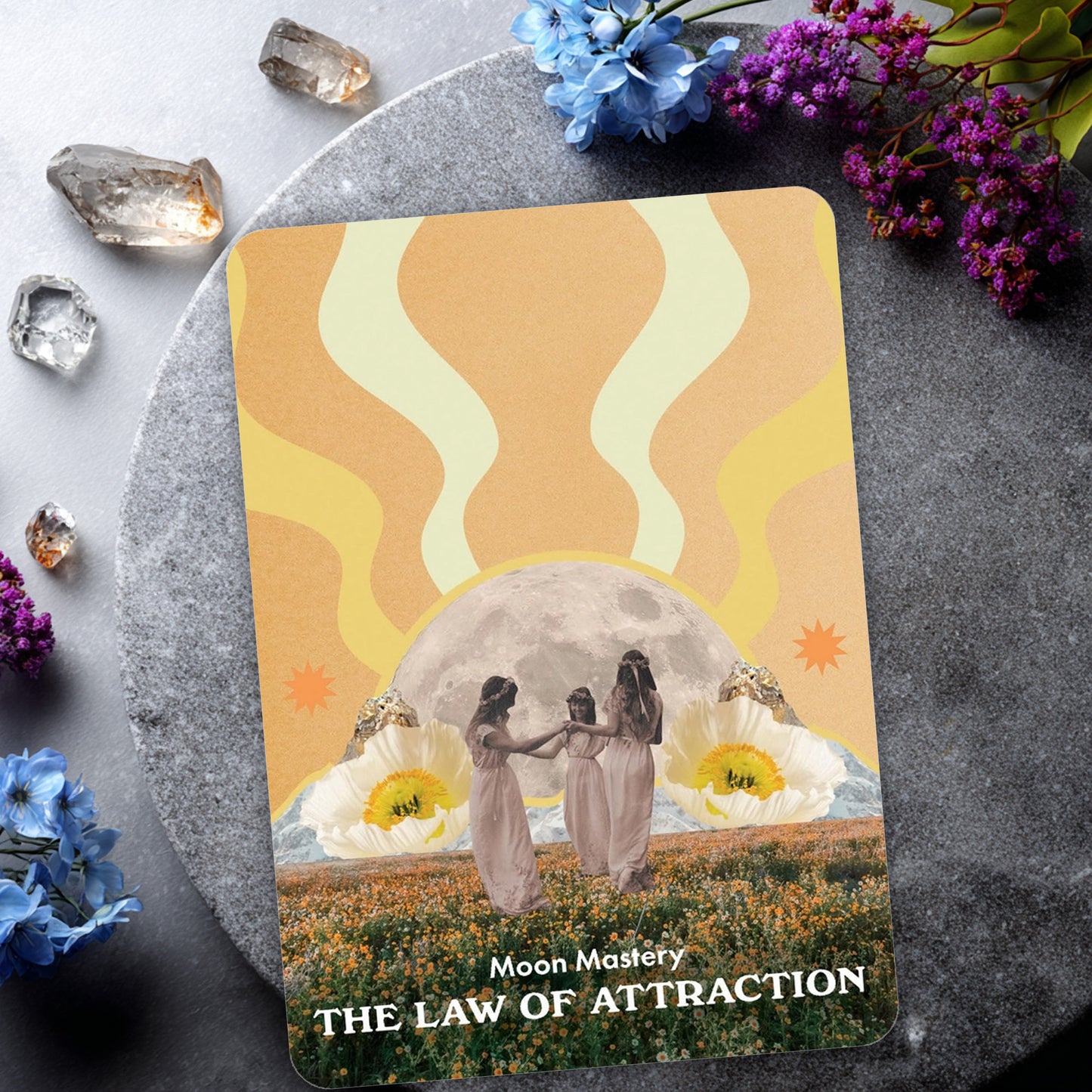 Moonology Messages Oracle - 48 Card Deck & Guidebook | Moon Energy, Manifestation & Spiritual Guidance