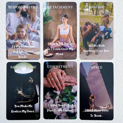 Message of Love Oracle Deck: 54 Oracle Cards for twin flame reading, love reading, relationship reading